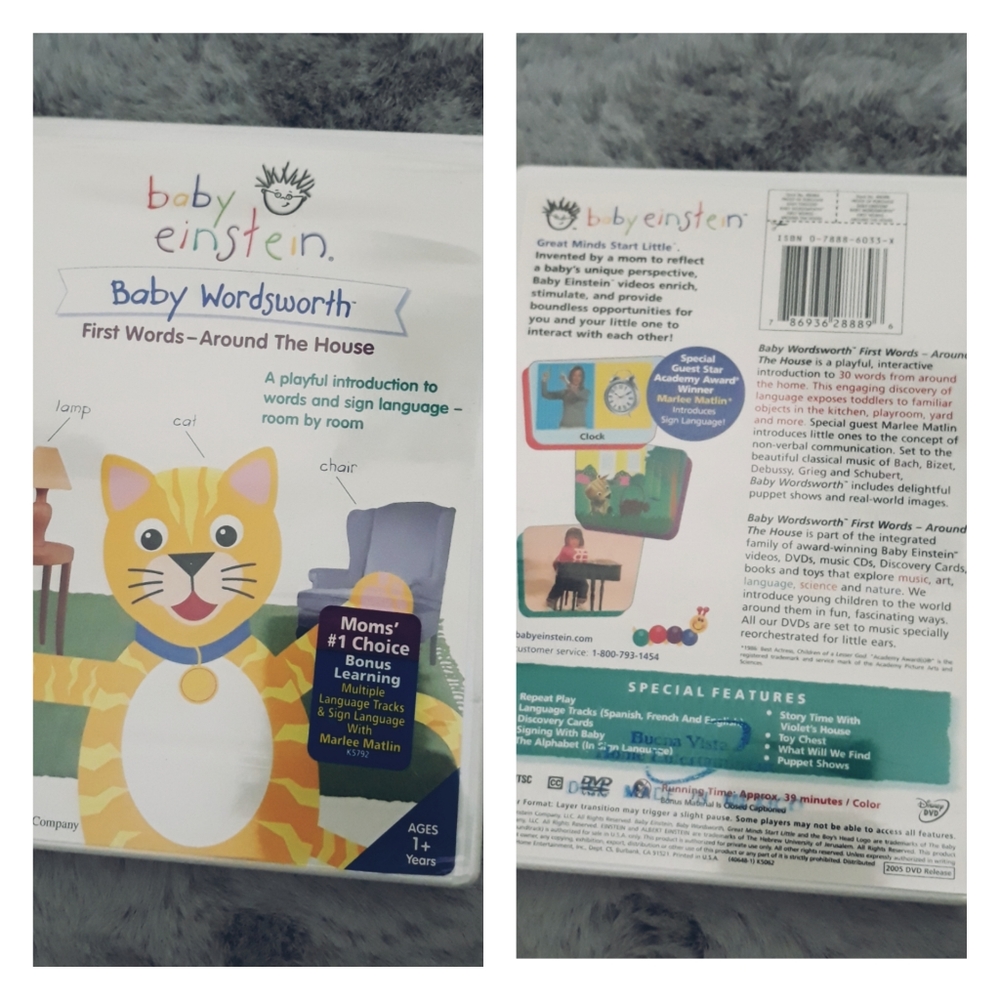 Baby Einstein Sealed 2pack DVD Bundle - Picture 2 of 4